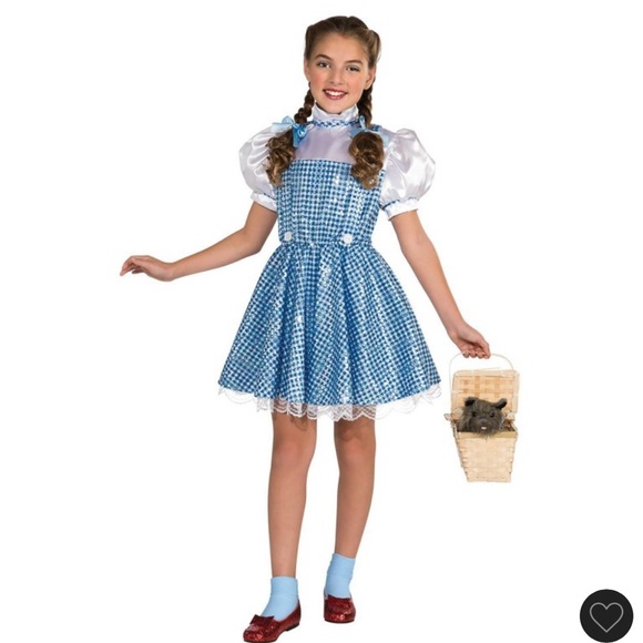 Dorothy Child Costume Wizard of Oz Kids Small 
Girls Rubies Halloween Costume - Picture 12 of 12